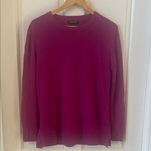 Banana Republic Fuchsia Merino Sweater size Large